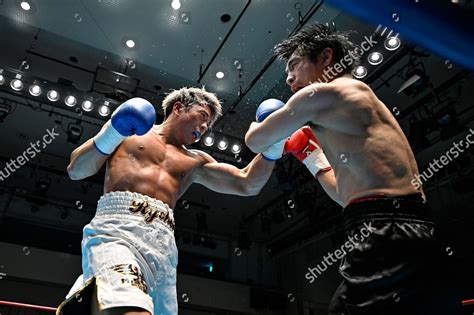 Ryohei Ibuki Blue Gloves Hits Eigoro Editorial Stock Photo Stock