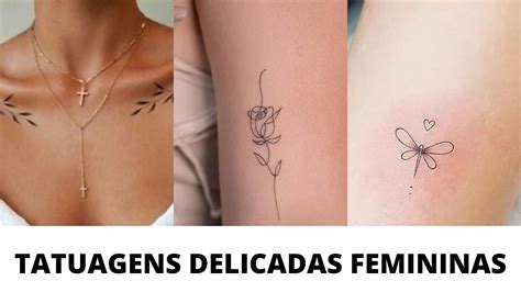 Tatuagem Feminina Delicada Confira Mais De Tatuagens Delicadas Para