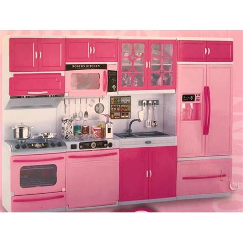 Cozinha Super Luxo Para Barbie Fog O Microondas Geladeira Pia Gourmet