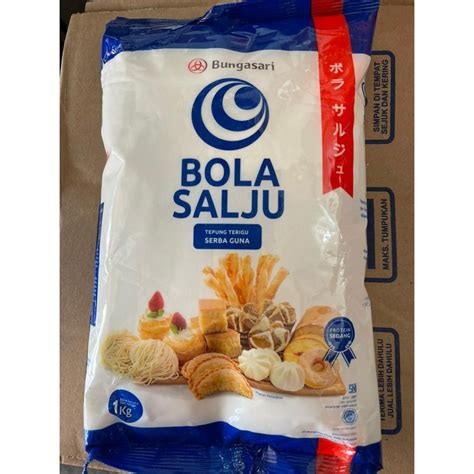 Jual Bola Salju Tepung Terigu Bola Salju 1kg Shopee Indonesia