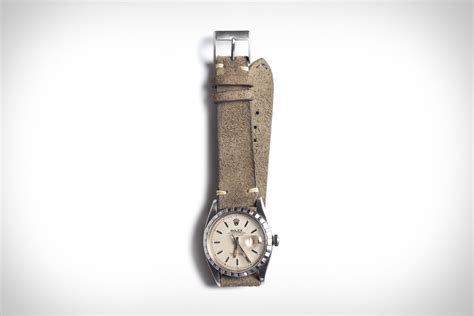Grey Suede Watch Strap Uncrate