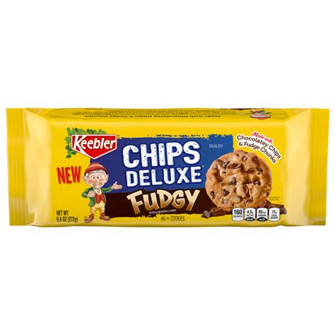 Save On Keebler Chips Deluxe Chocolate Chip Cookies Fudgy Order Online