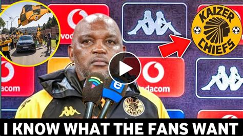 🟠look At The Pitso He Received Today 🟡kaizer Chiefs And This Is His