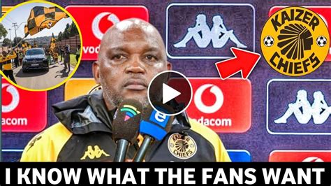 Look At The Pitso He Received Today Kaizer Chiefs And This Is His