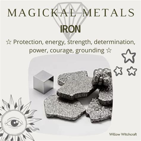 Magickal Metals Iron Crystal Healing Stones Magick Crystal Cave