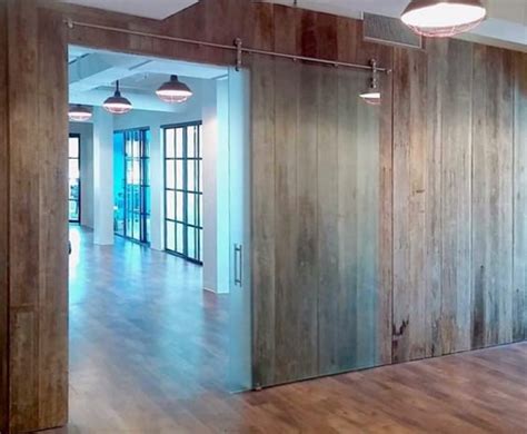 Interior Modern Glass Barn Doors The Sliding Door Company