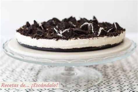 Tarta De Oreo Y Queso Fr A Sin Horno Recetas De Esc Ndalo