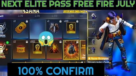 Freefire July Elite Pass Free Fire Season Elite Pass Next