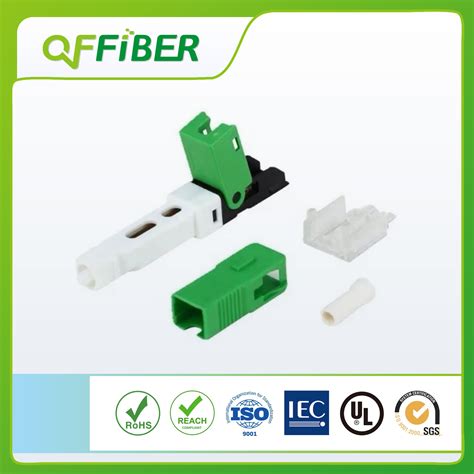 Ftth Cable Quick Connector Sc Apc Upc Esc D Hot Melt Type Fast