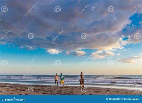 A Typical View in El Zonte in El Salvador Editorial Stock Photo - Image ...