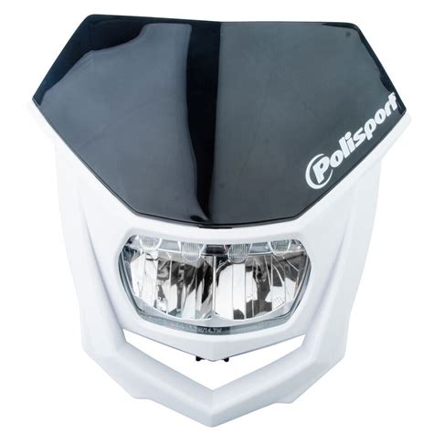 Polisport Halo LED Headlight Black White EBay