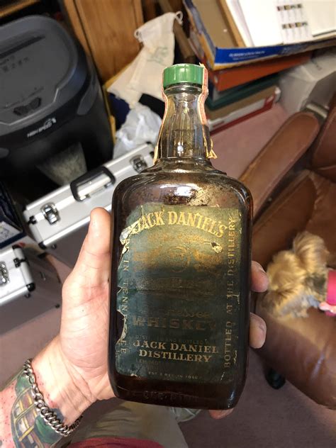 First Reddit Post Unopened Antique Jack Daniels Bottle Pretty Neat