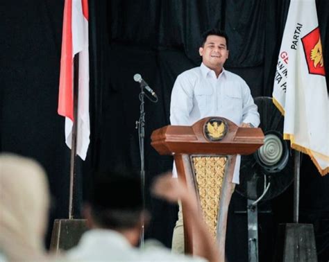 Iwan Aras Perkenalkan Amar Maruf Sulaiman Di Hadapan Kader Gerindra