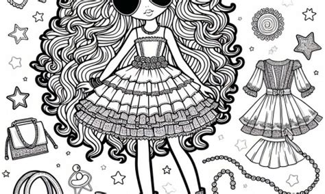 Coloriage D Une Poup E Mannequin T L Charger Ou Imprimer Gratuitement