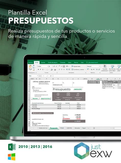 Plantilla De Presupuesto Para Excel C Mo Hacer Un Presupuesto En Excel