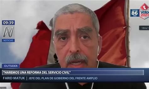 Farid Matuk Reformaremos El Servicio Civil Am Rica Noticias