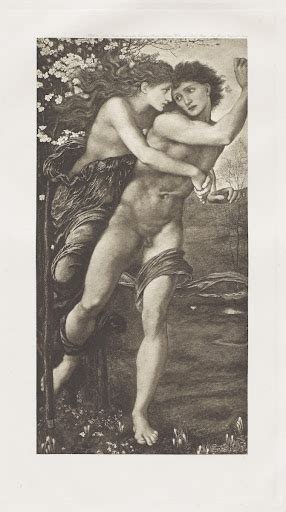 Phyllis And Demophoon From The Portfolio The Work Of E Burne Jones