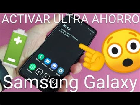 Como ACTIVAR y DESACTIVAR el MODO ULTRA AHORRO de ENERGÍA en SAMSUNG