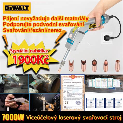 [světová Premiéra Trojúčelového Laserového Zařízení] Multifunkční Laserová Pistole Dewalt 4000w