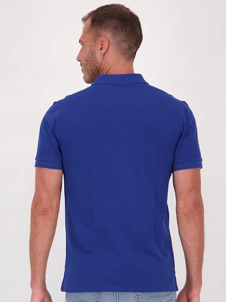 Dark Blue Mens Australian Cotton Short Sleeve Polo Bestandless™ Online