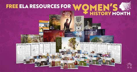 Free Ela Resources For Womens History Month 2021 Prestwick House