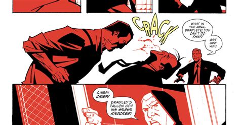 Gotham City Year One 3 Preview Slam Bradley Vs Police Brutality