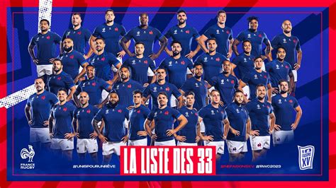 Coupe Du Monde La Liste Des Joueurs Du Xv De France Annonc E