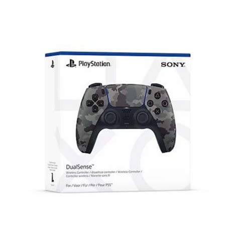 Ps Dualsense Wireless Controller Grey Camouflage Nastars