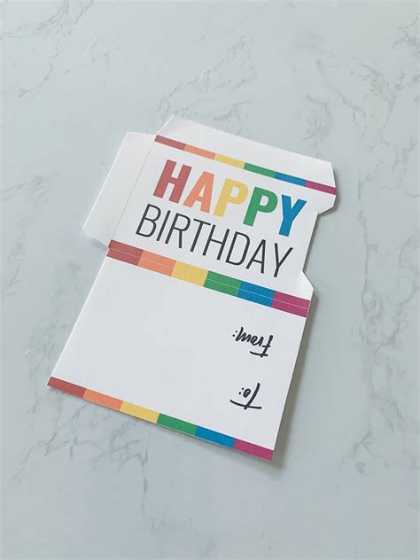 printable birthday card money holder printable templates free ...