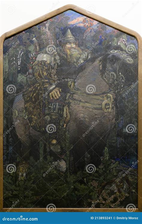 Mikhail Vrubel. Bogatyr editorial photo. Image of vrubel - 213893241