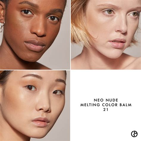 Armani Neo Nude Melting Colour Balm 3 5g Various Shades Lookfantastic