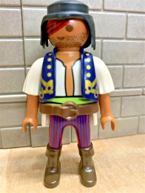 Playmobil Personnage Pirate Corsaire Flibustier Pour Custom Rare