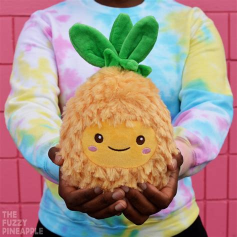 Fuzzy Pineapple Plushie – The Fuzzy Pineapple LLC. Handmade + Custom ...