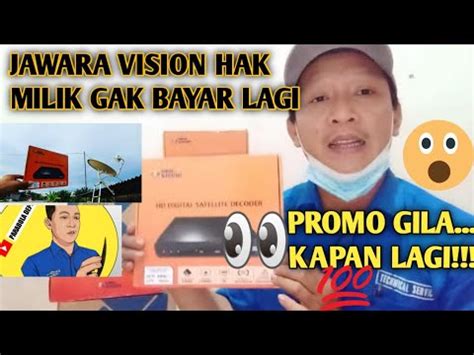 Pemasangan Mnc Jawara Vision Jual Putus Youtube