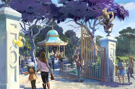 Name And Concept Art Revealed For Disney Adventure World Park Lake