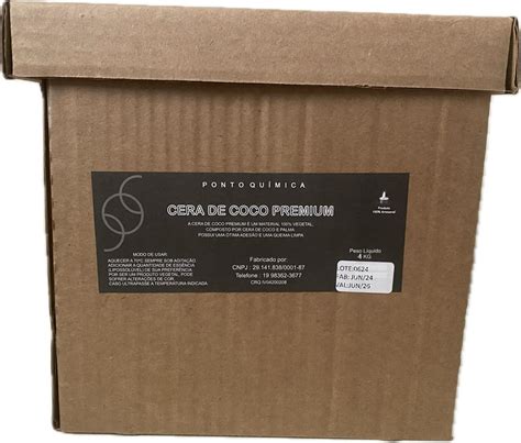 Cera De Coco Ponto Quimica