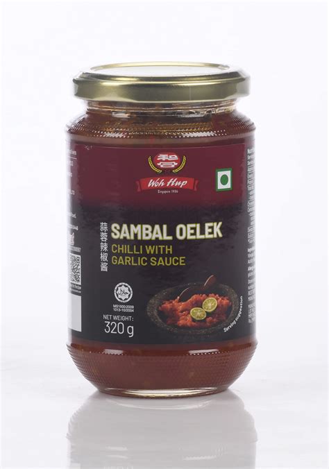 Buy Woh Hup Sambal Oelek 320gm Chilli With Garlic Sauces Product Of