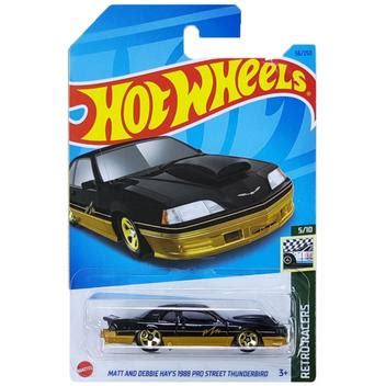 Carrinho Miniatura Hot Wheels Matt And Debbie Hays 1988 Pro Street Thunderbird 56 250 HKJ80