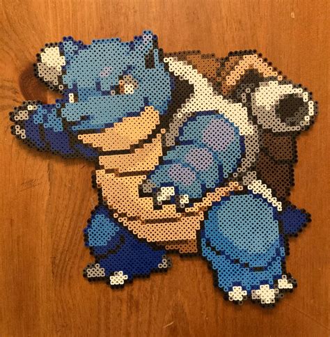 Blastoise Pokemon Perler Bead Etsy