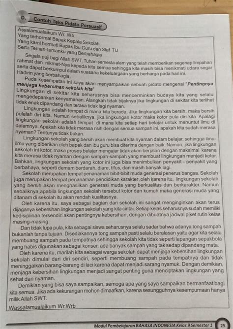 Teks Pidato Persuasif Tentang Pendidikan