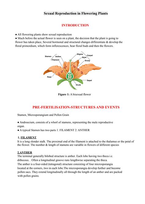 Solution Sexual Reproduction In Flowering Plants Iat Nest Neet Studypool