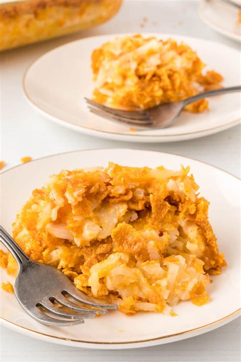 Hash Brown Casserole Aka Funeral Potatoes Love Bakes Good Cakes