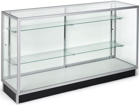 Retail Store Display Cabinet W Glass Shelf Storage Cabin Subastral