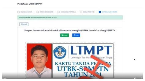 Cara Melihat Nomor Pendaftaran Utbk Sbmptn Untuk Cek Pengumuman