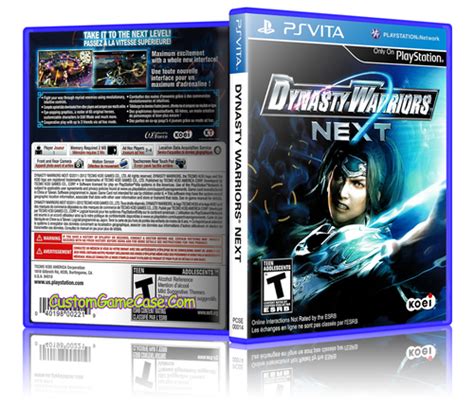 Dynasty Warriors Next Sony Playstation Ps Vita Empty Custom Replacement Case Custom Game Case