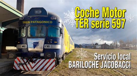 Coche Motor Fiat Ter Serie Tren Patagonico Servicio Local