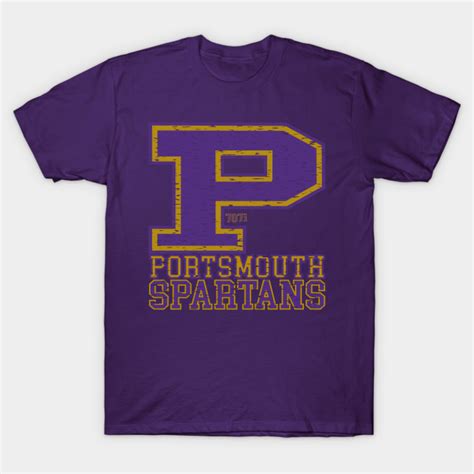 Vintage Portsmouth Spartans - Portsmouth Spartans - T-Shirt | TeePublic