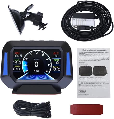 Geloo Neigungsmesser Gps Inclinometer Digital Tachometer Hud Head Up