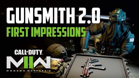 FIRST IMPRESSIONS Gunsmith 2 0 In Call Of Duty Modern Warfare II COD