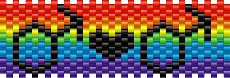 Gay Pride Pony Bead Patterns Misc Kandi Patterns For Kandi Cuffs